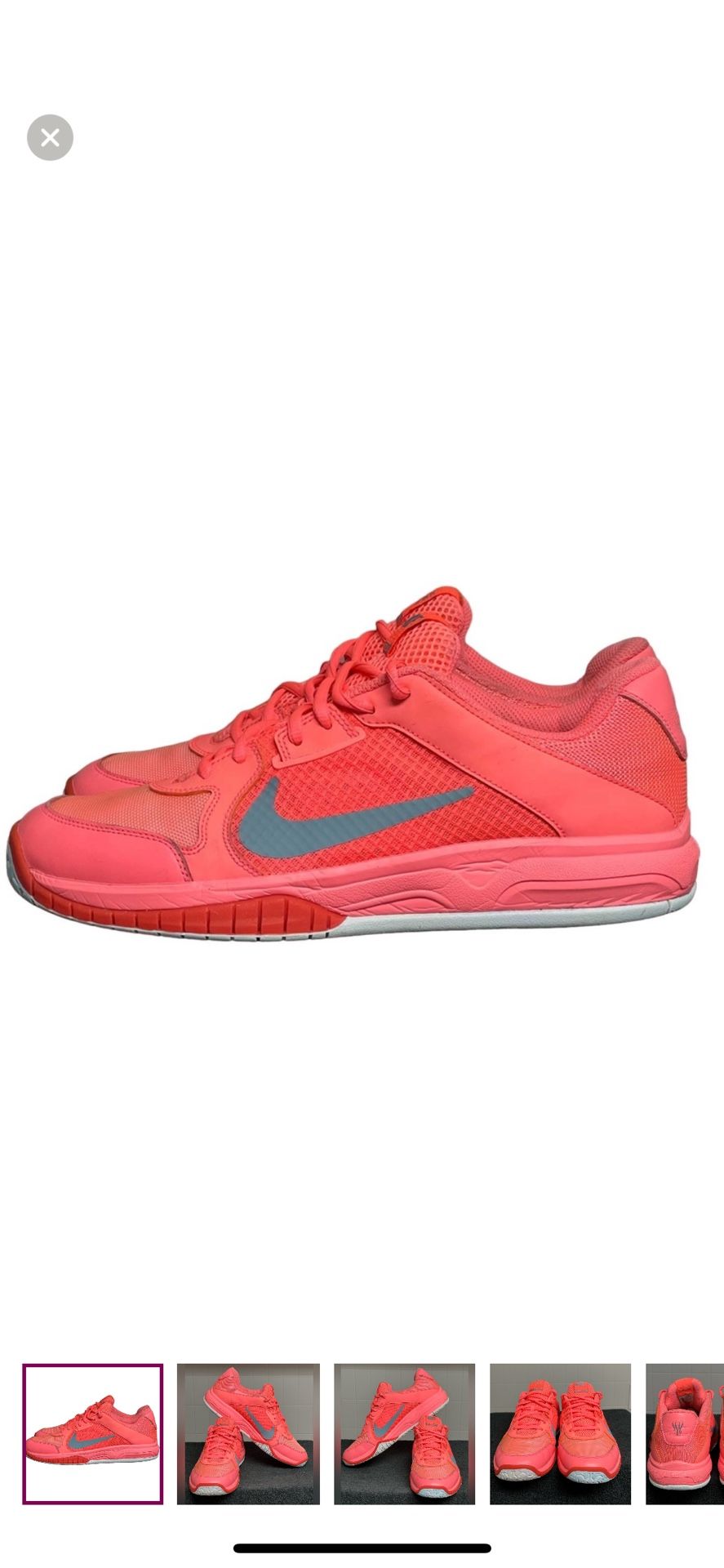 Nike Serena Williams Mirabella Sample Player Unreleased Exclusive Promo PE 10.5
