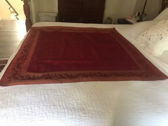 Elegant Mediterranean Table cloth well made double layered .