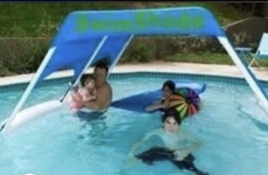 Brand New Swimshade Floating cabana For Shade All Day In Your Pool