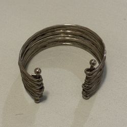 Heavy Sterling Silver Cuff Bracelet 925 – 45g