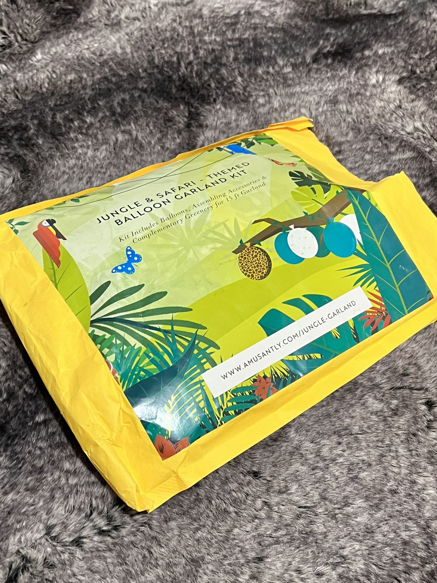 Party JUNGLE & SAFARI - THEMED BALLOON GARLAND KIT