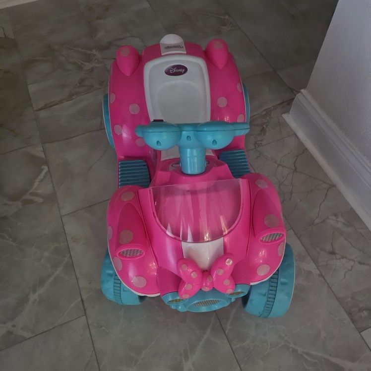 Minnie Mouse Ride On Car 6v