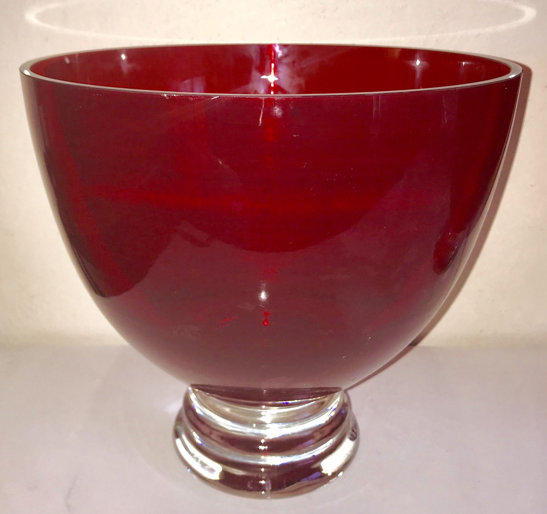 Very Large Red Matching Bowls