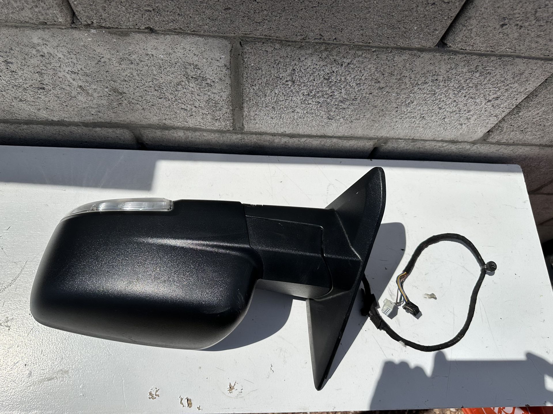 Dodge Ram Mirror 2013-2019, OEM Dodge Ram side mirror, driver side mirror, OEM ORIGINAL DODGE