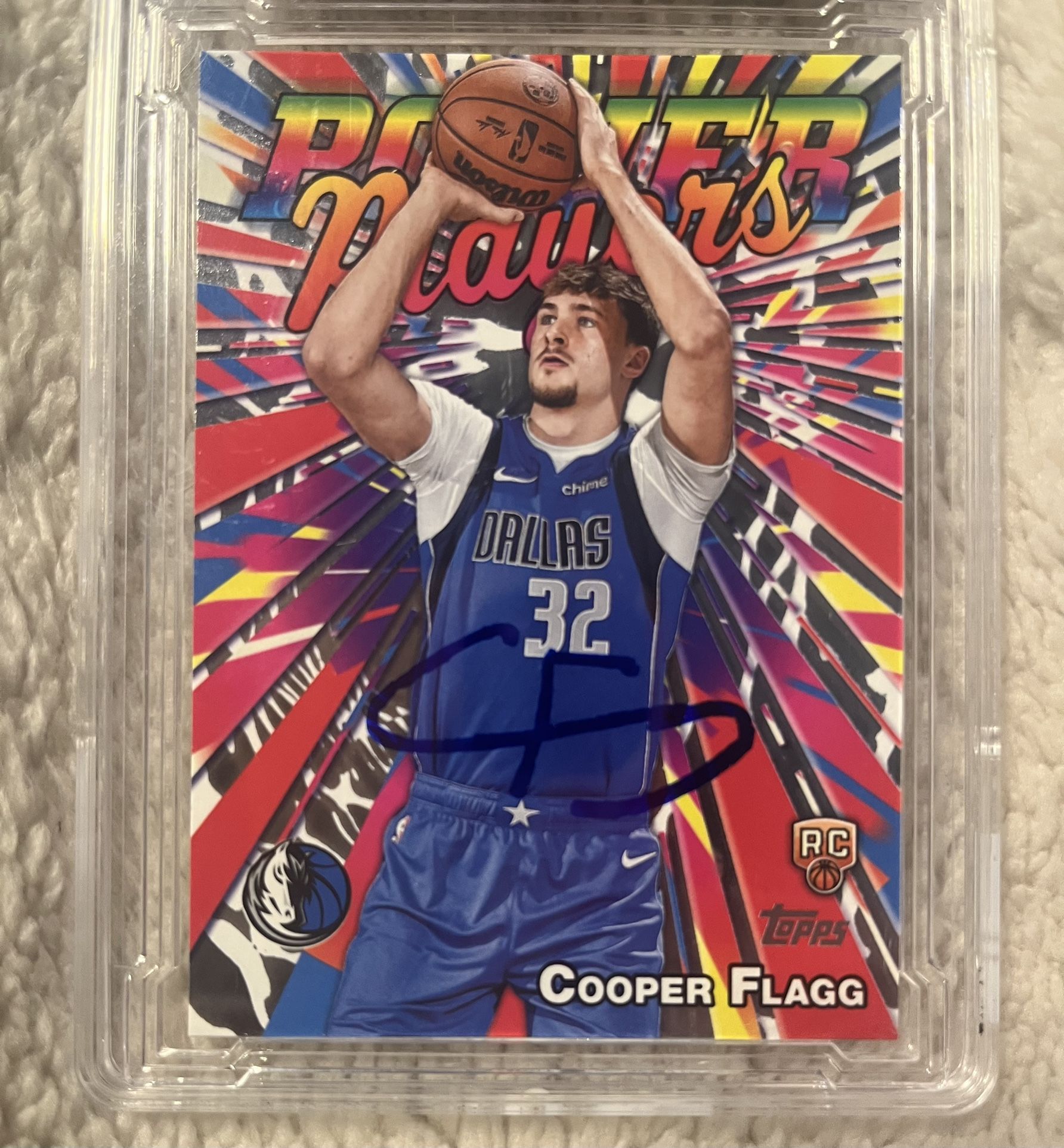 Copper Flagg Rookie Autograph 