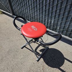 Red XL Fitness Abdominal Exercise Chair Ab Core