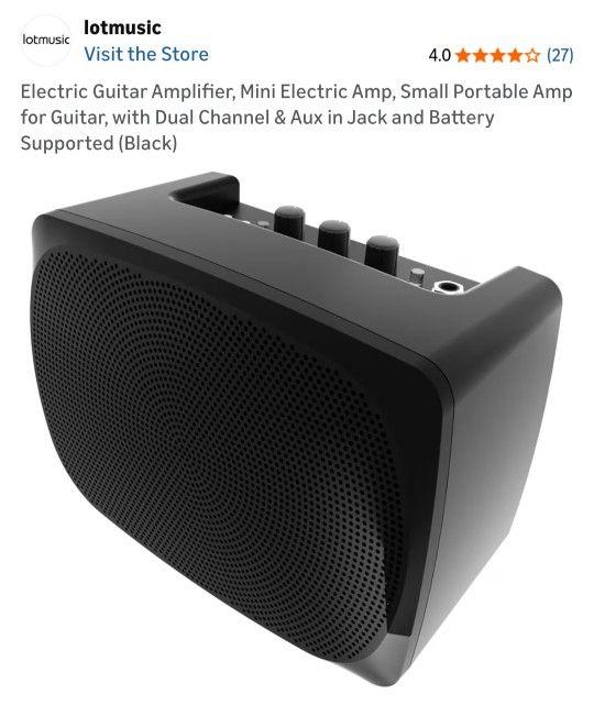 Portable mini amplifier