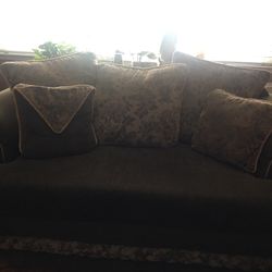 Couch and loveseat