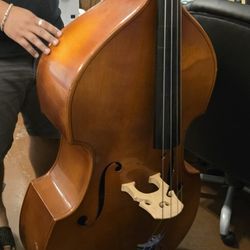 Wilhelm Eberle 3/4 Stand-Up Double Bass (ca. 1990s) – Made in Germany

