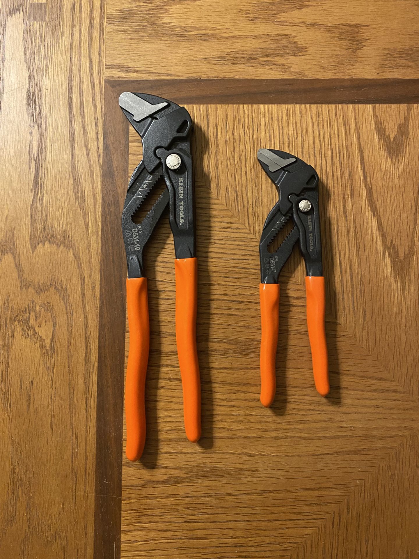 Klein Compact Plier Wrench Set.