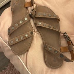 Brand New FRYE LEATHER SANDLES
