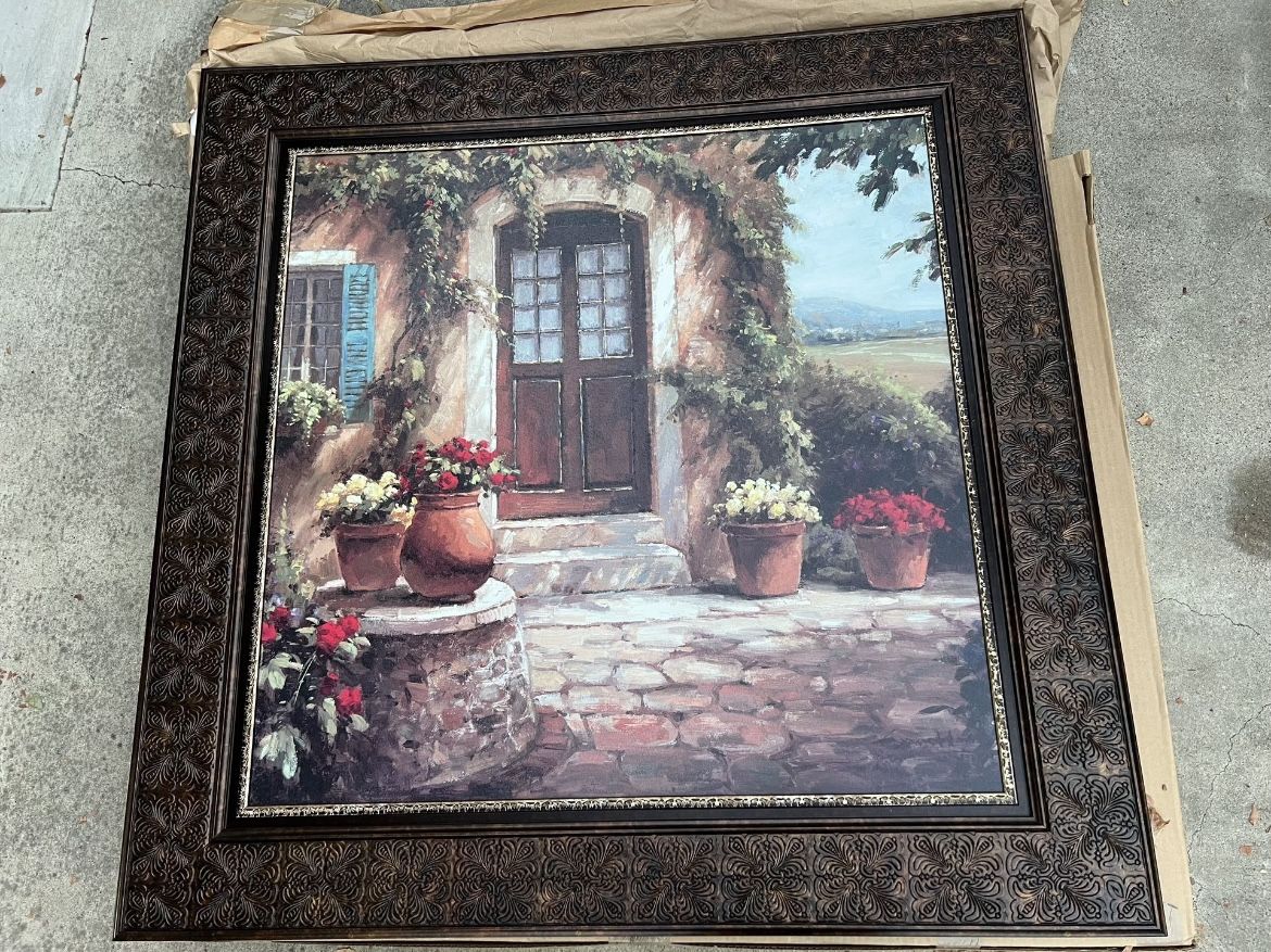 House Scenery Wall Decoration Frame