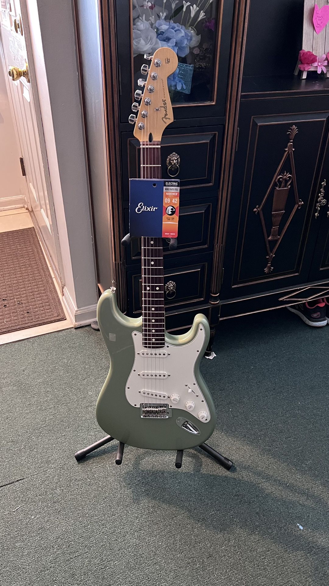 2018 Fender Stratocaster Mim W/soft Case 
