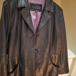 Women's Leather Jacket Size 14