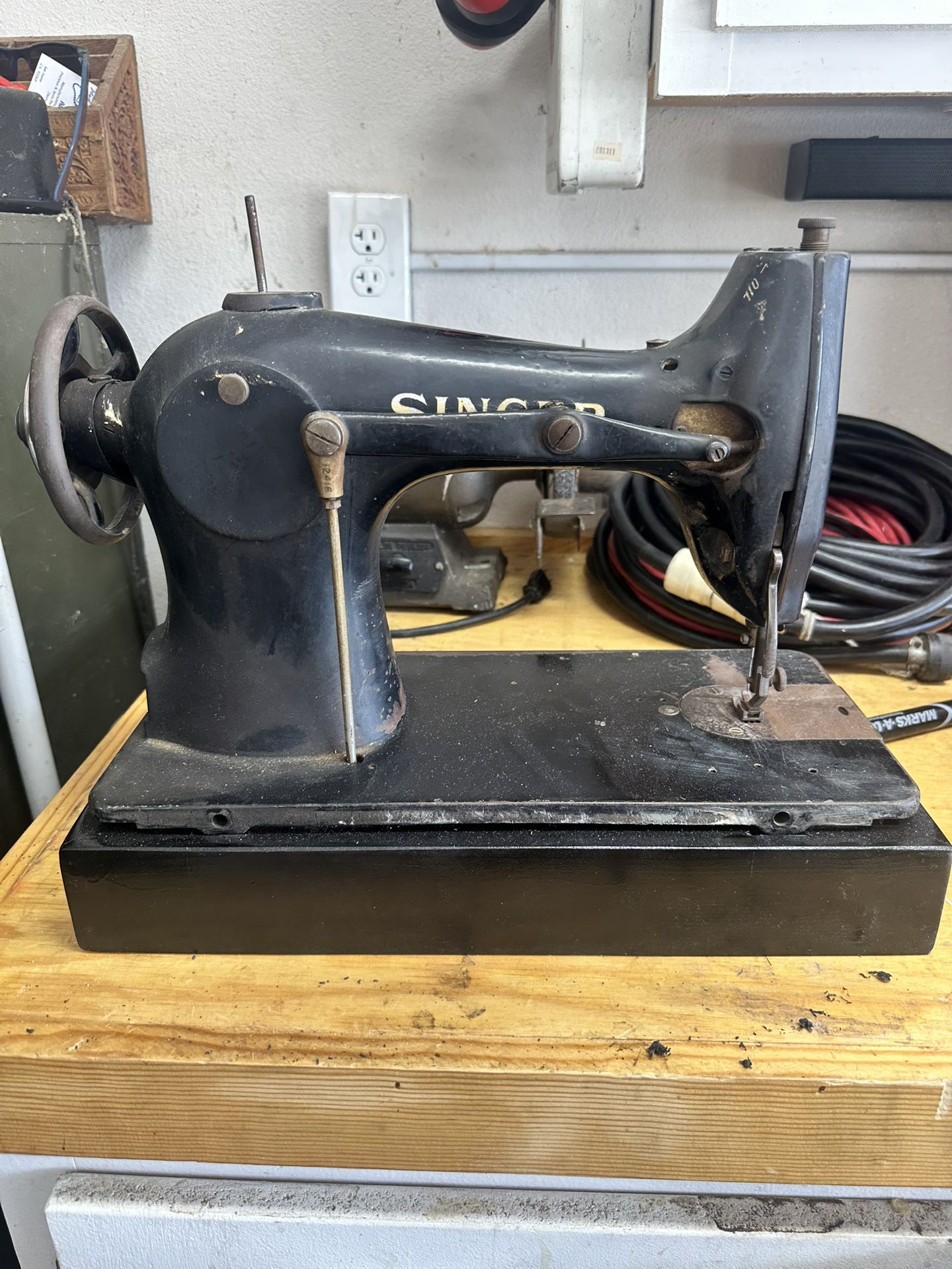 Antique Singer Sewing Machine