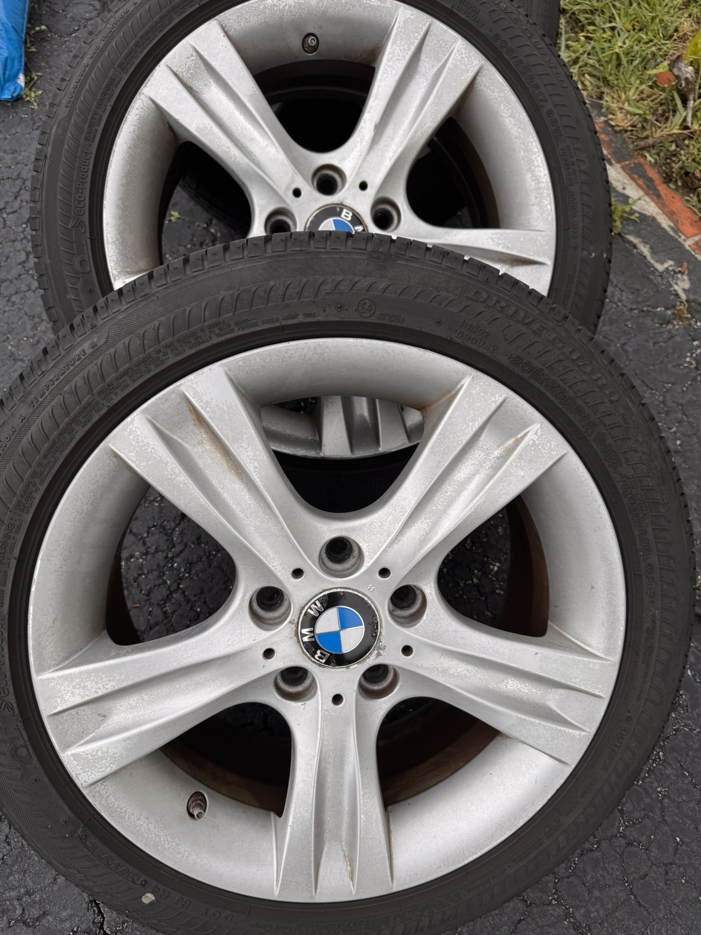 17x7 Alloy 5 Solid Grooved BMW WHEELS, RIMS