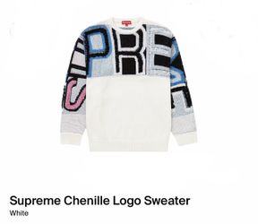 Supreme Chenille Logo Sweater
