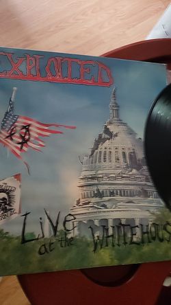 Exploited live at the white house lp