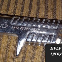 H.V.L.P. PNEUMATIC 43psi. Max/.3 BAR Paint Sprayer