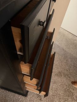 Large wood dresser