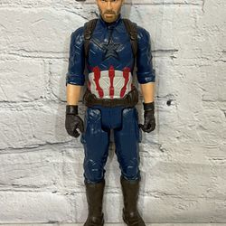 Marvel Avengers Infinity War Titan Hero Series CAPTAIN AMERICA 12 Inch Figure