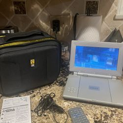 Portable DVD Player With Case