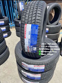 205/65R16 Atlander All Season New Set of Tires Installed and Balanced Set de Llantas Nuevas Instaladas y Balanceadas