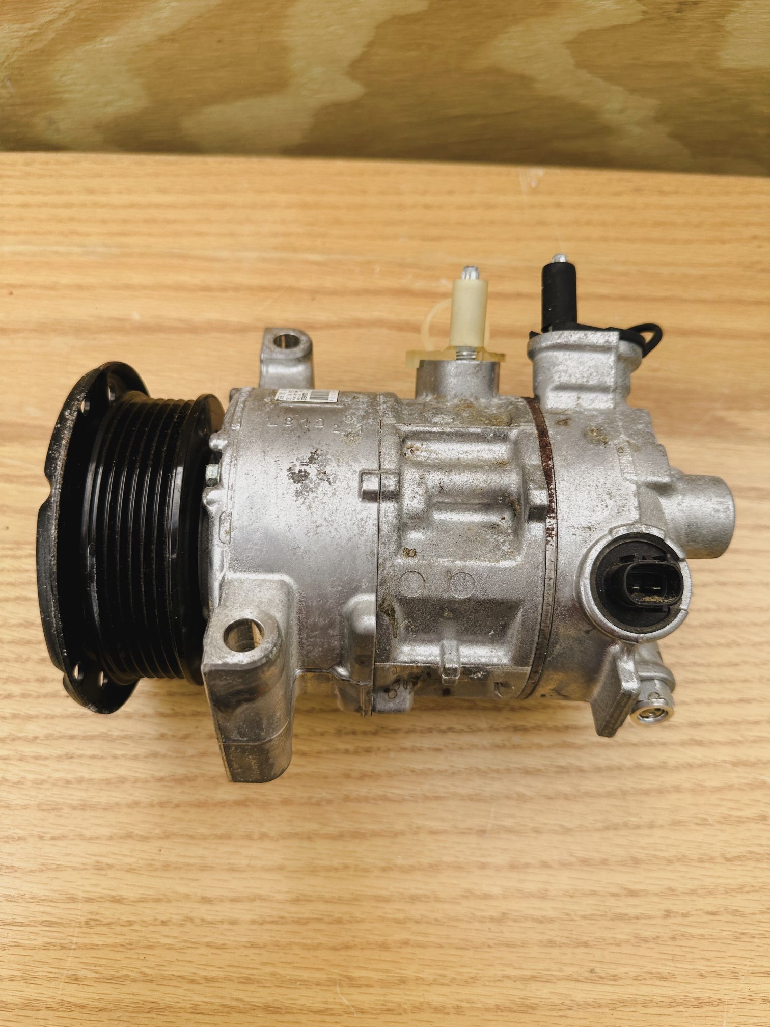 OEM Mopar AC Compressor (Denso 5SE12C, 447150-0611) Used | Chrysler Dodge Jeep