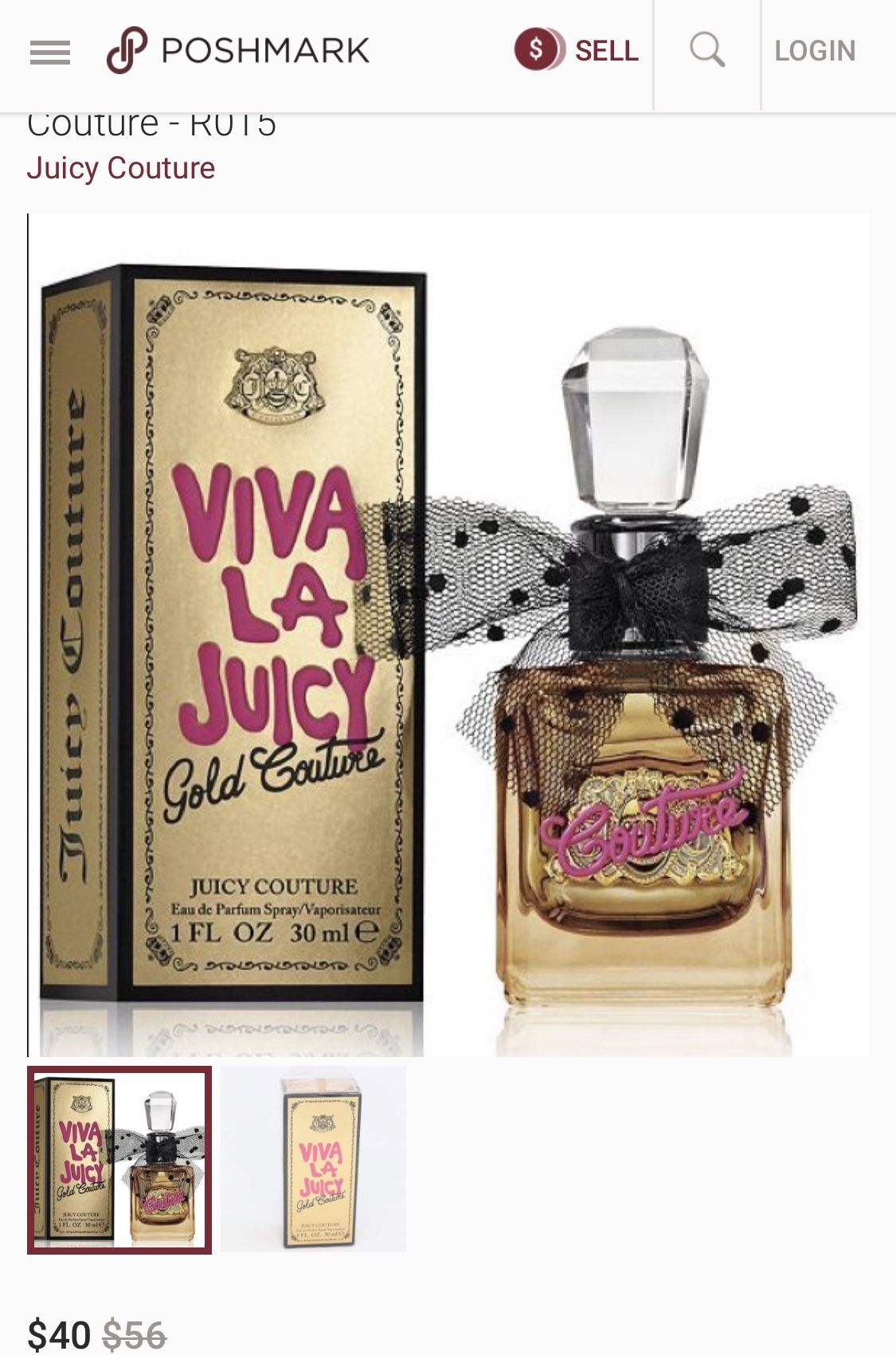 Viva La Juicy Gold Couture perfume