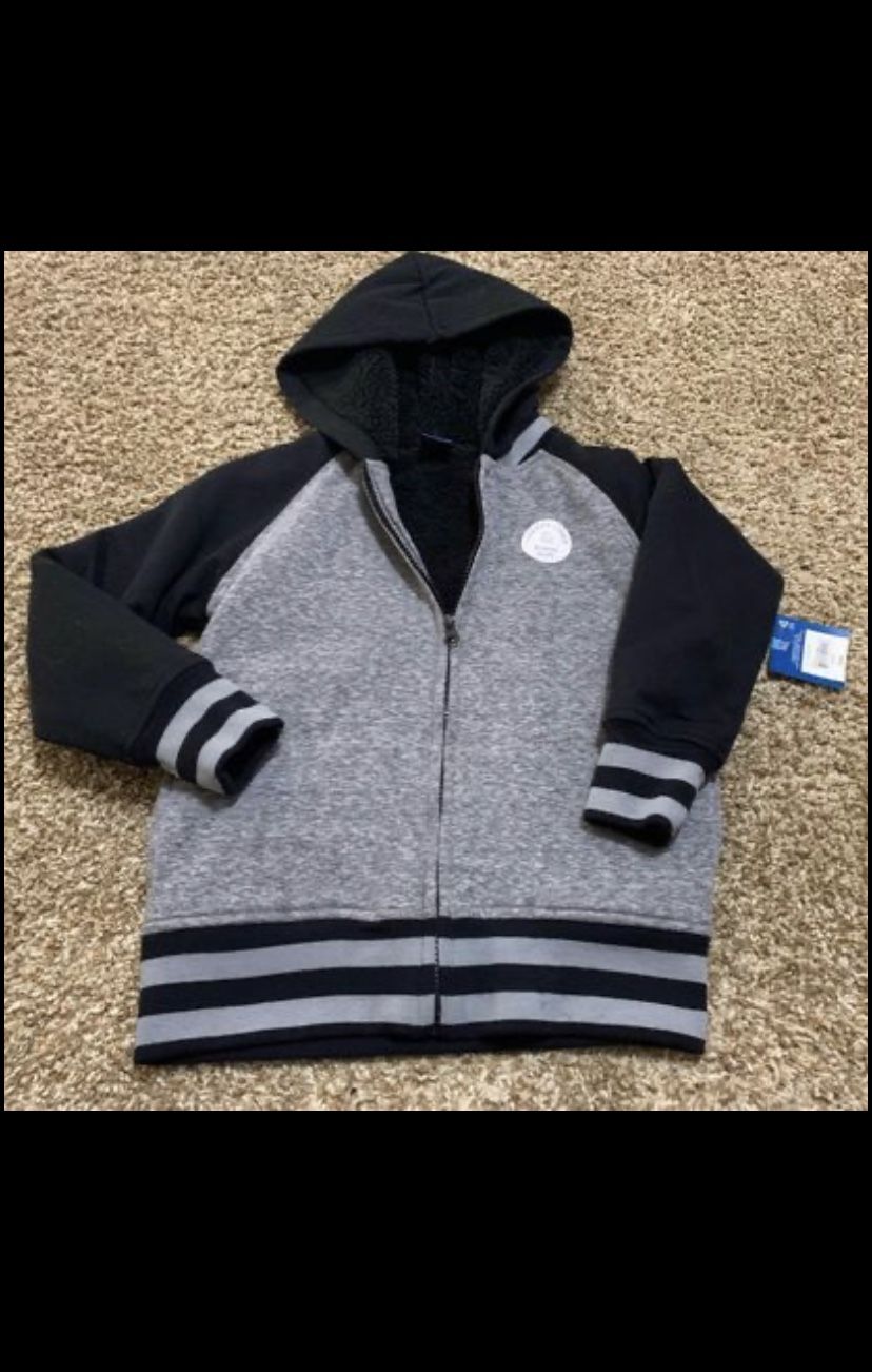 Brand new Sherpa lined jacket size 6/7