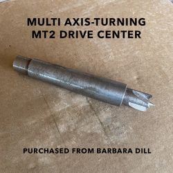 MT2 Lathe Drive Center
