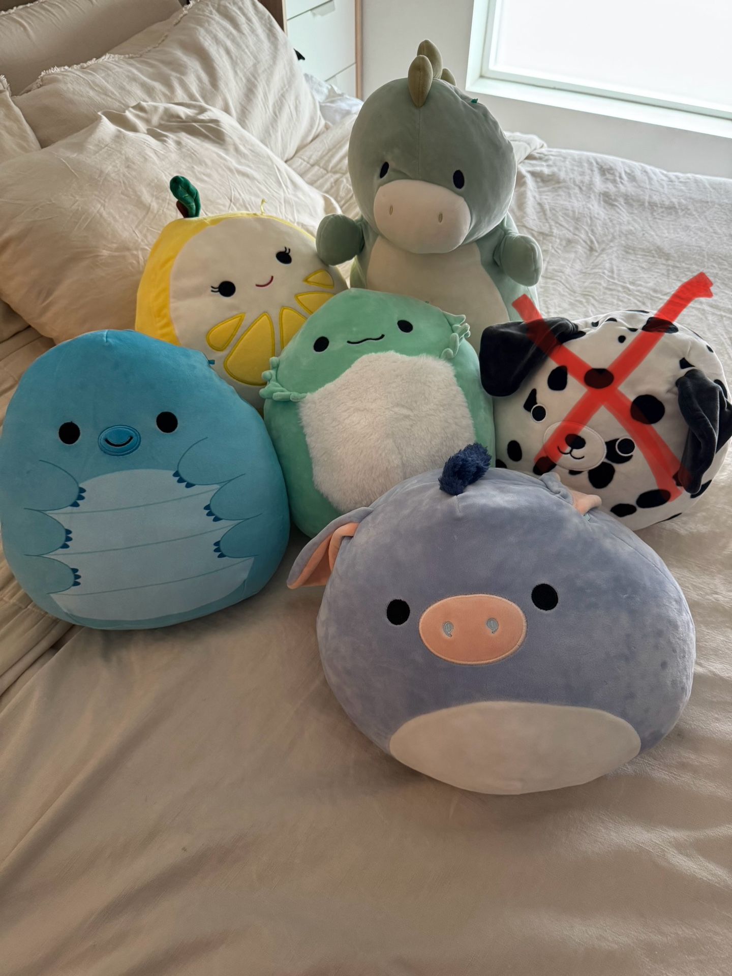 Lot Of Squishmallows And Other Plushies All For $8