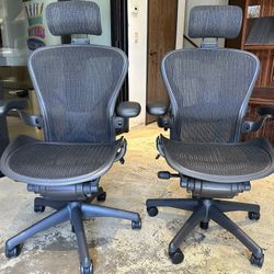 New Herman Miller Aeron Office Chairs