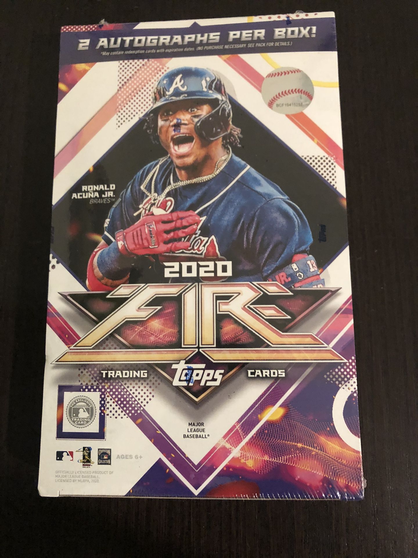 2020 Topps Fire Hobby Box