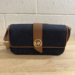 Michael Kors  Crossbody Bag Shoulder with XS - Blue And Brown