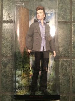 Twilight Barbie Pink Label Edward doll