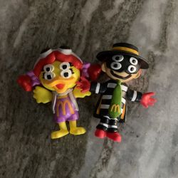 early birdie and hamburgler Mcdonald’s Adult Happy Meal New Toys