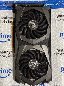 MSI GeForce GTX 1650 GAMING X 4GB - EXCELLENT CONDITION