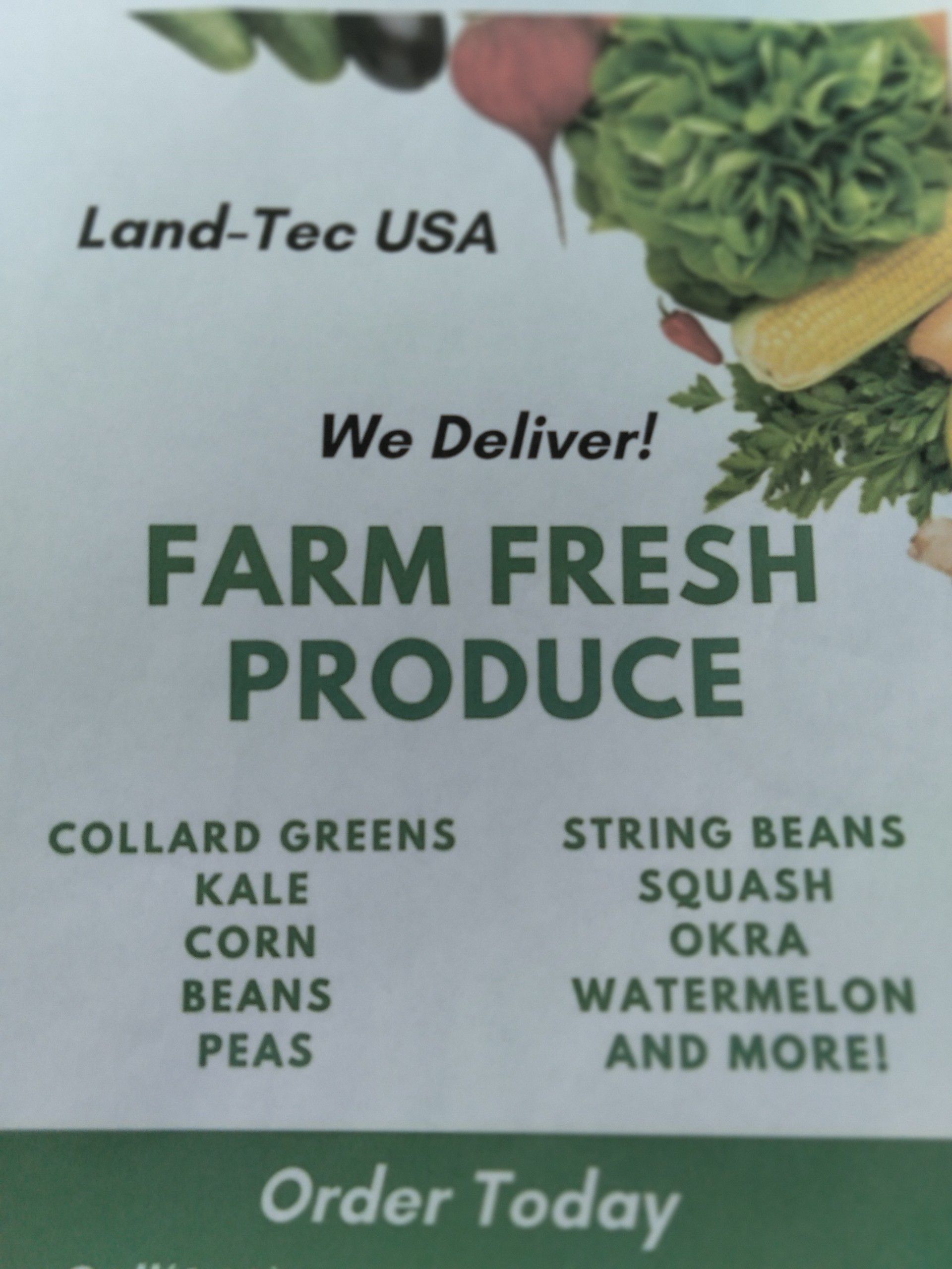 Fresh Produce We Deliver !!!