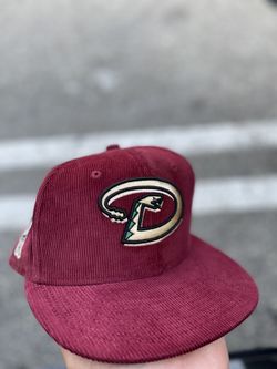 Diamondbacks Maroon Corduroy Hat