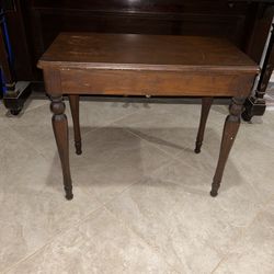 Beautiful Wood Piano Stool Bench - Sell By 9/28/25!