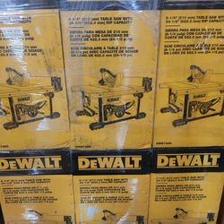 Dewalt Table Saw $279 Each