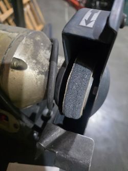Grinder with stand and light