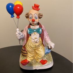 Highly Collectable Porcelain Clowns