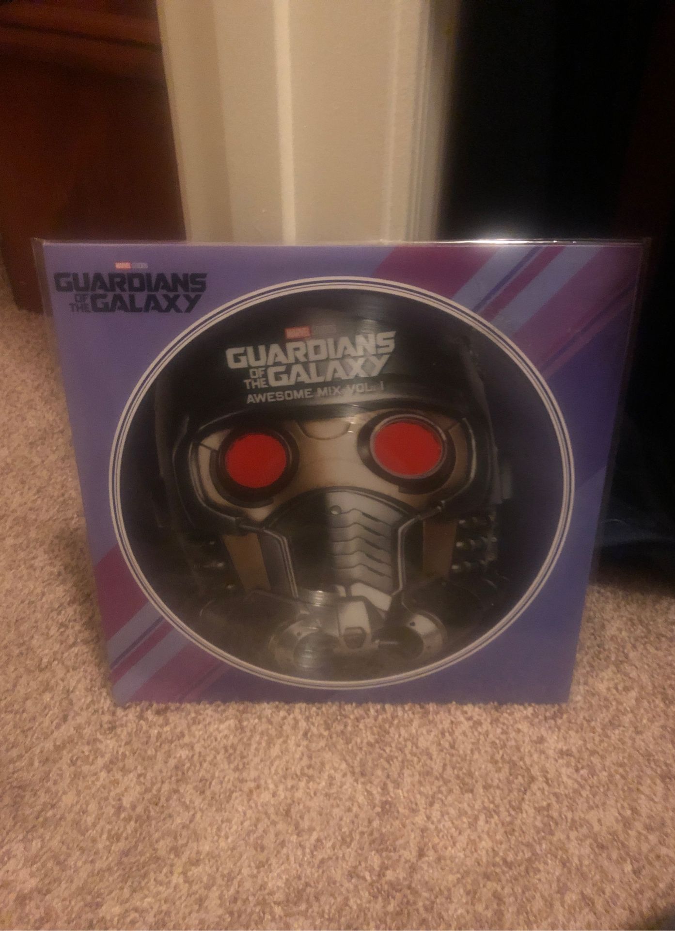 Guardians of the Galaxy vinyl 33 picture record