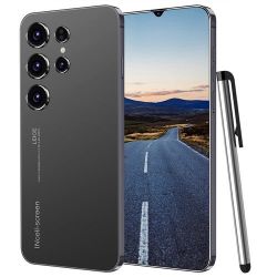 New in a sealed box 24 UNLOCKED PHONE SMARTPHONE 4INCH 128GB ANDROID14.0 6.8INCH 6800MAH 5G color gray   1【6800mAh battery+5G mobile phone】The phone i