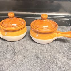 2 Soup Bowls 