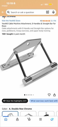 Yes4ALL Double D Handle Cable Attachments
