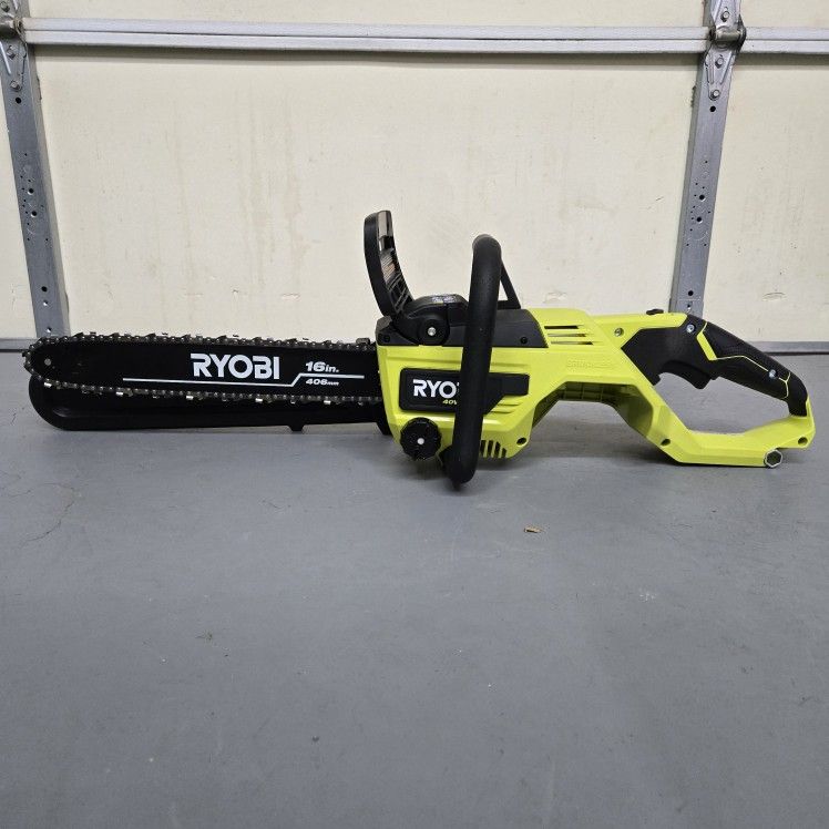 Ryobi 40V HP Brushless 16 in. Battery Chainsaw