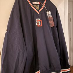 San Diego Padres Mitchell & Ness Pullover